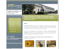 Tablet Screenshot of customconverters.com